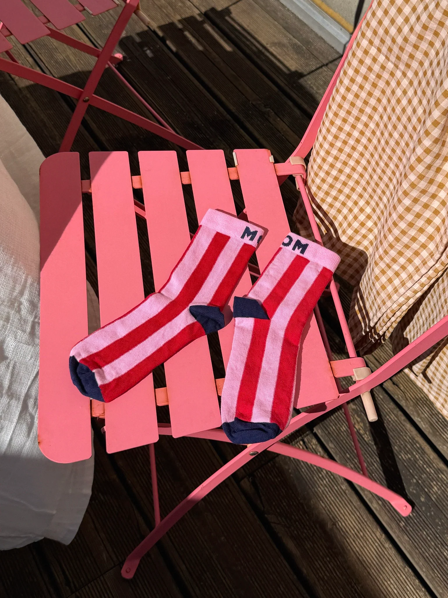 Socken MOM pink & blue - Image 3
