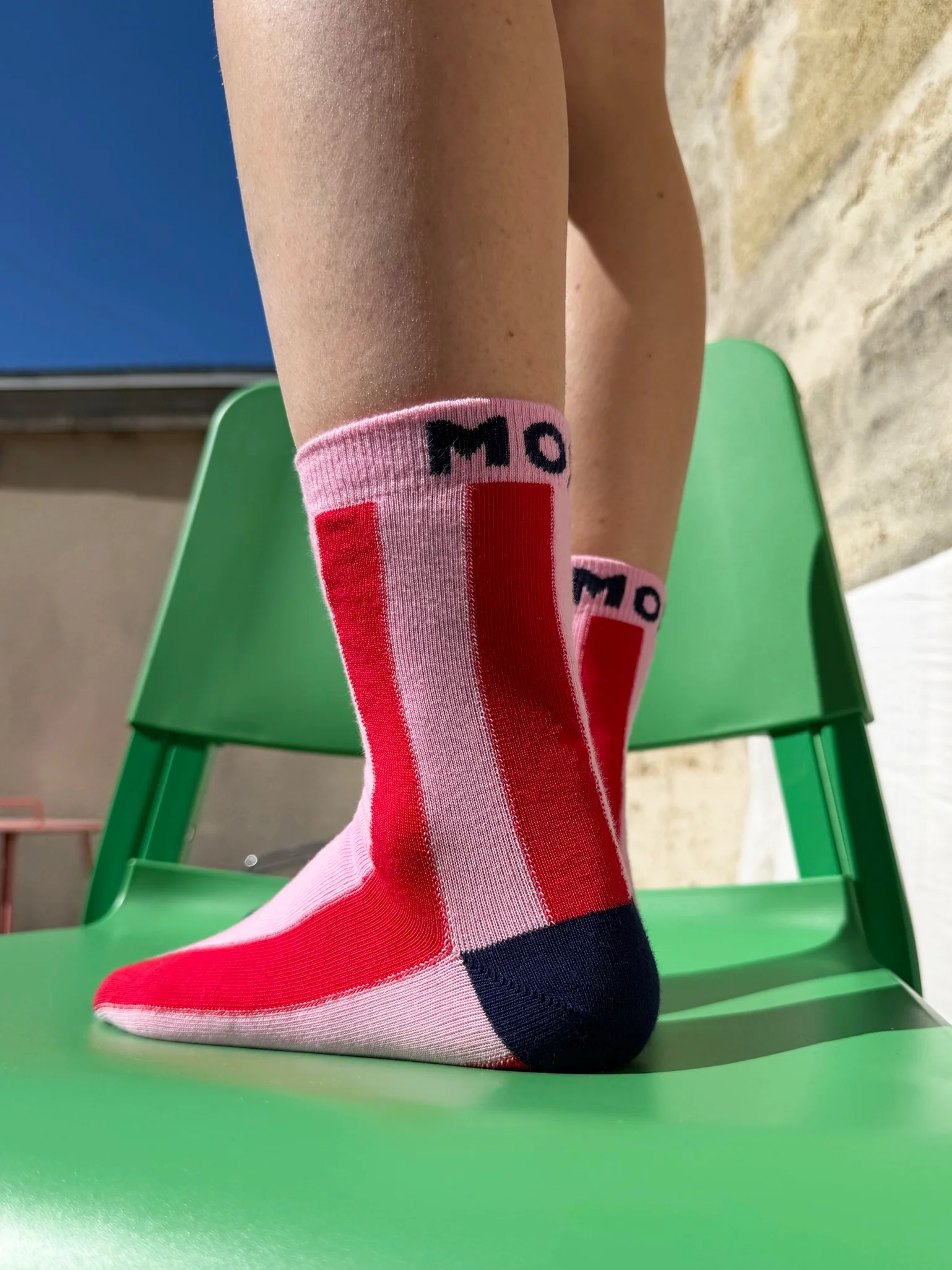 Socken MOM pink & blue - Image 4