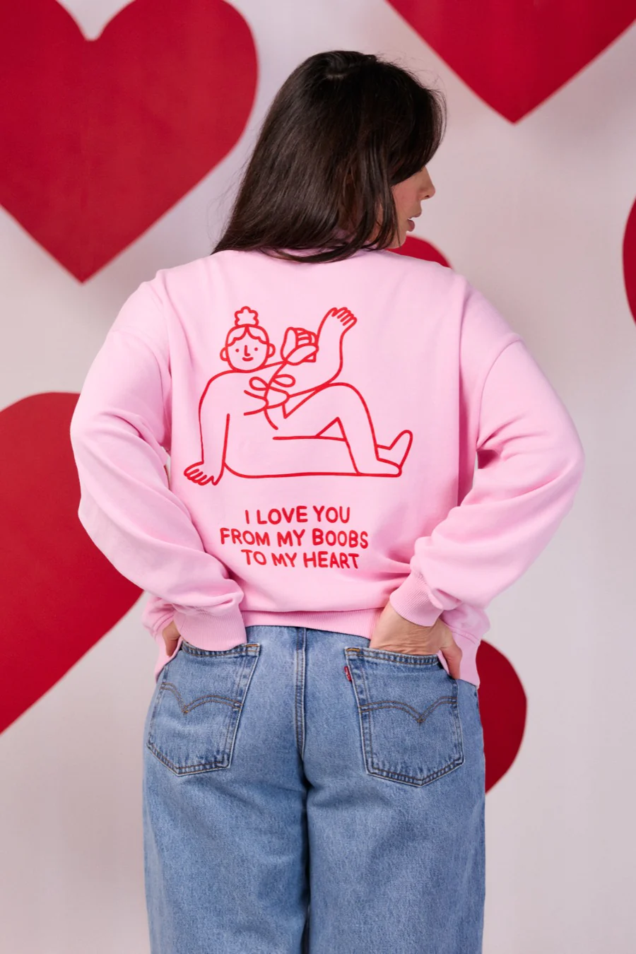 Stillsweatshirt I Love You