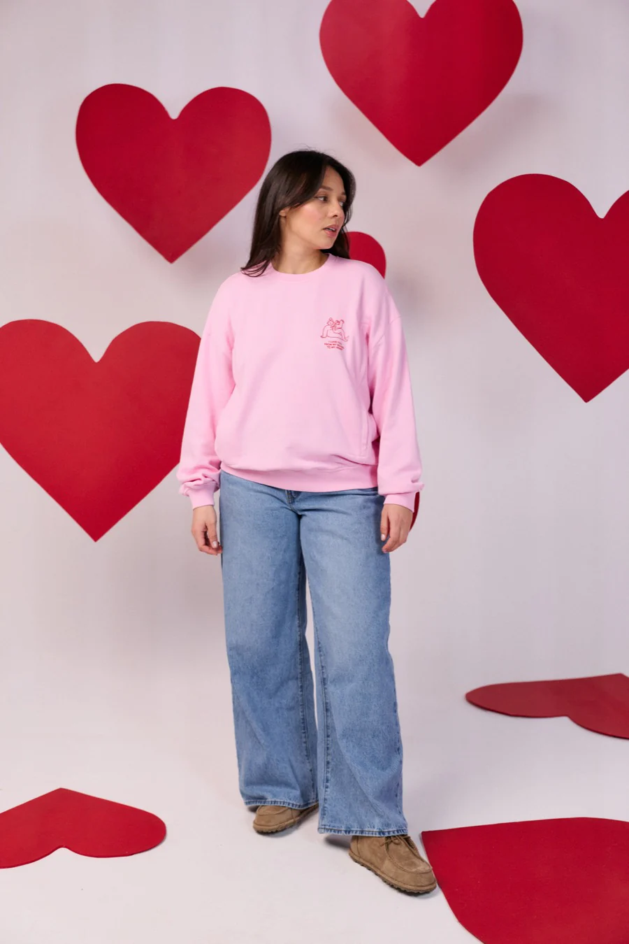 Stillsweatshirt I Love You - Image 2