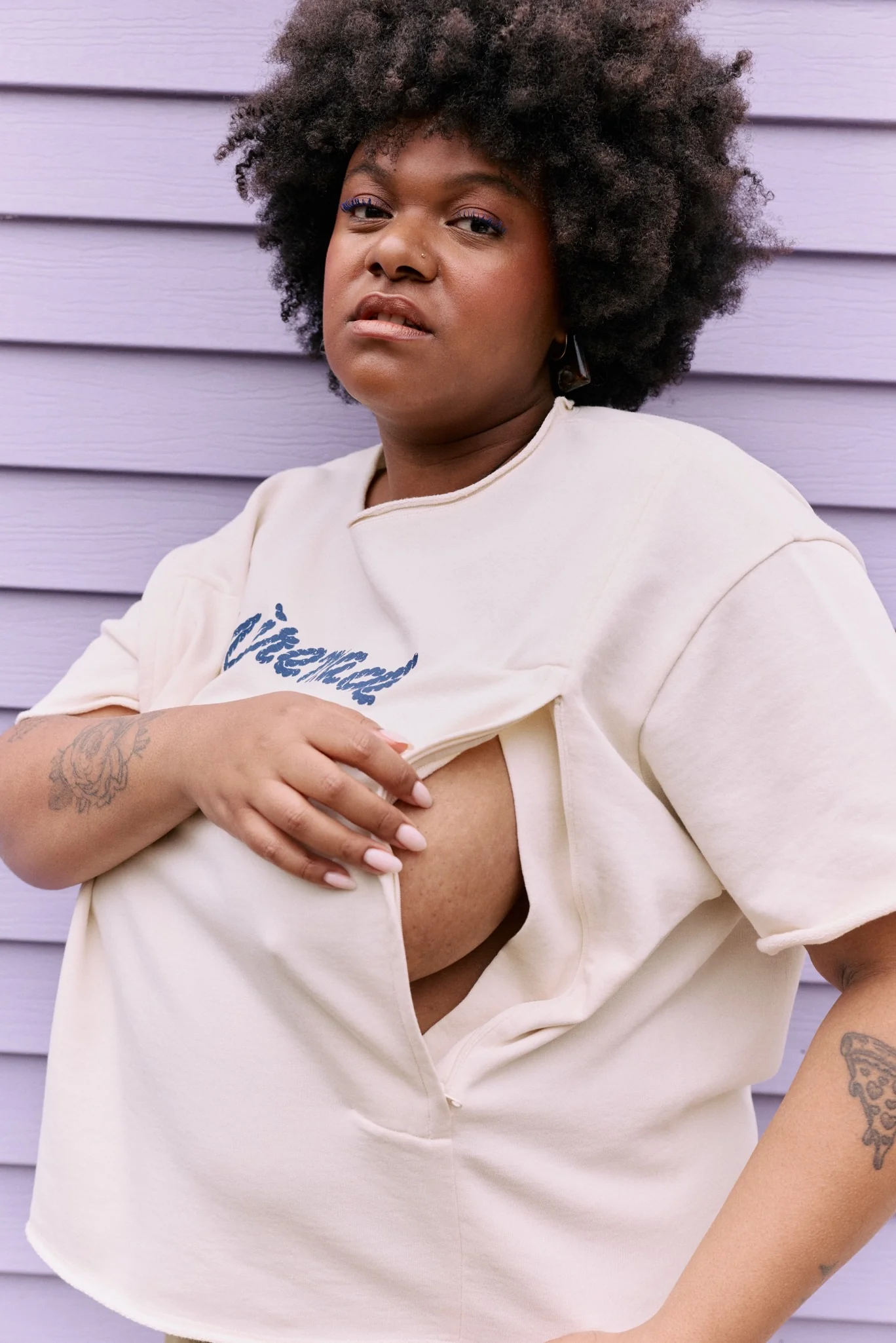 Stillshirt Mère-made creme - Image 3