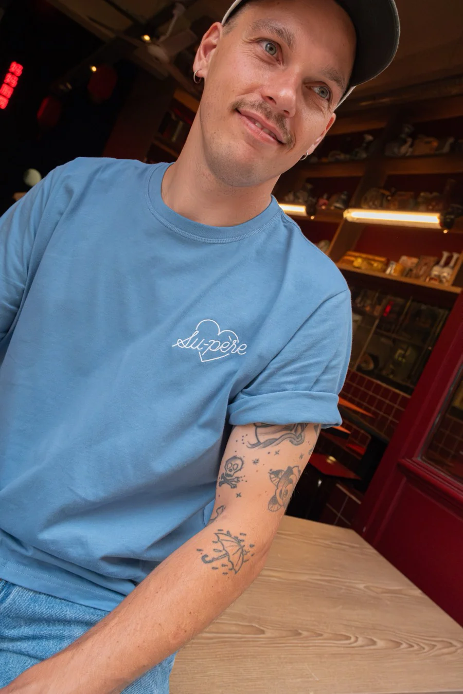 T-shirt Su-Père Ardoise - Image 5